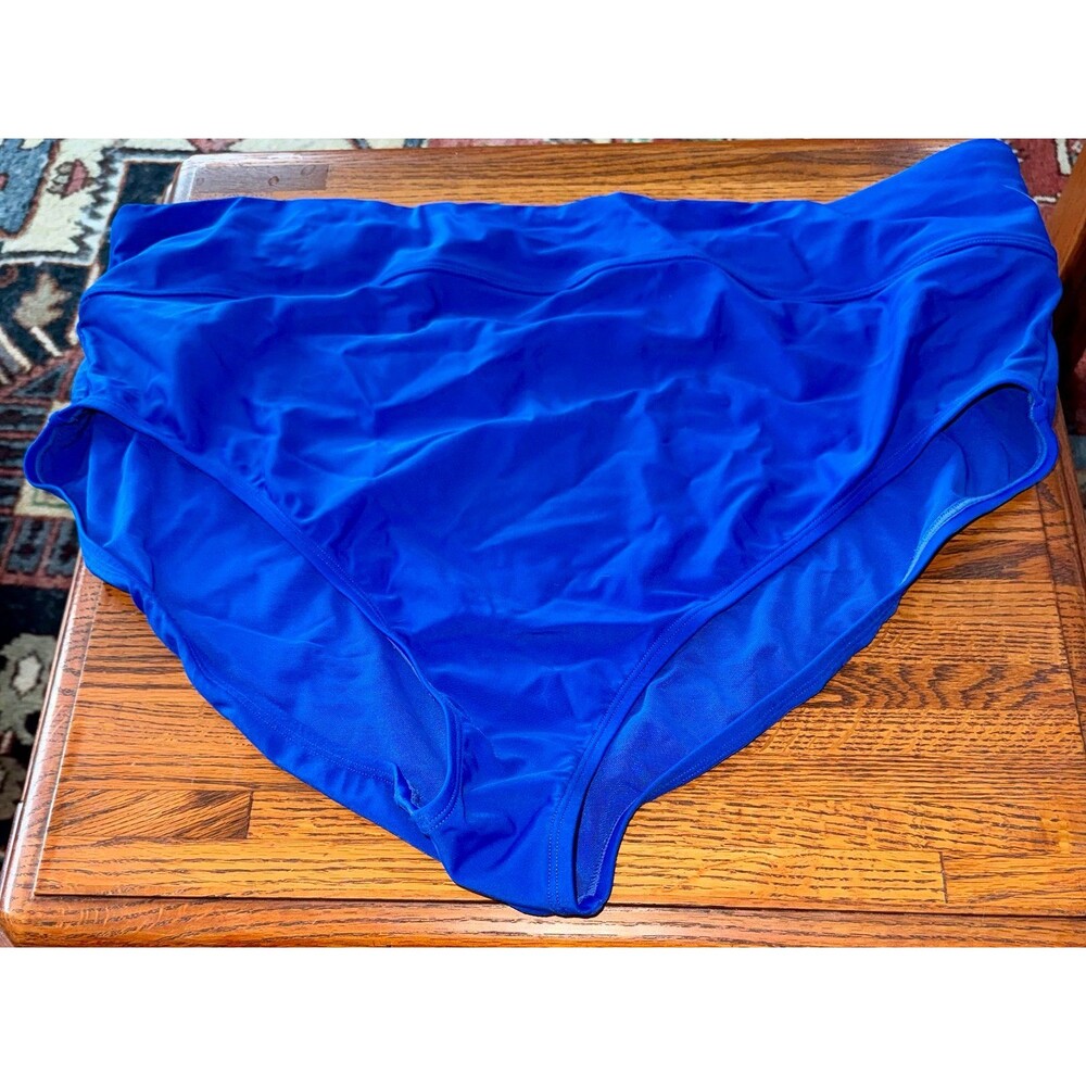 Torrid High Waisted Royal Blue Bikini Swim Bottoms- Size 3X